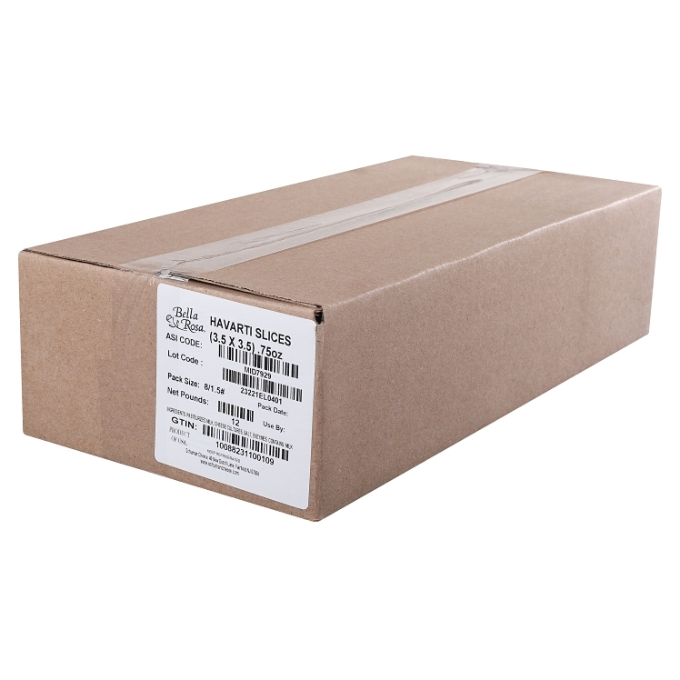 BELLA ROSA HAVARTI CHEESE SLICES