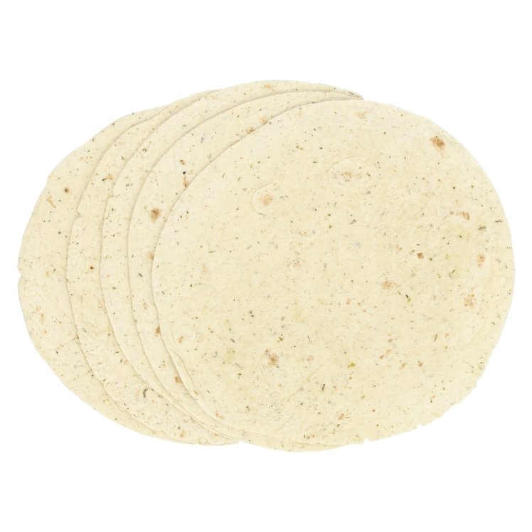HILLTOP HEARTH GARLIC HERB FLOUR TORTILLA