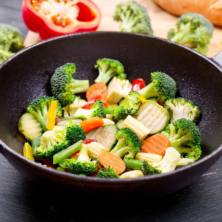 BROCCOLI FLORETS 4/3LB BAG