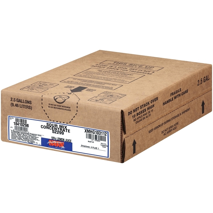 SOUTHERN SUN BAR MIX SWEET & SOUR CONCENTRATE 4:1 BAG-IN-BOX