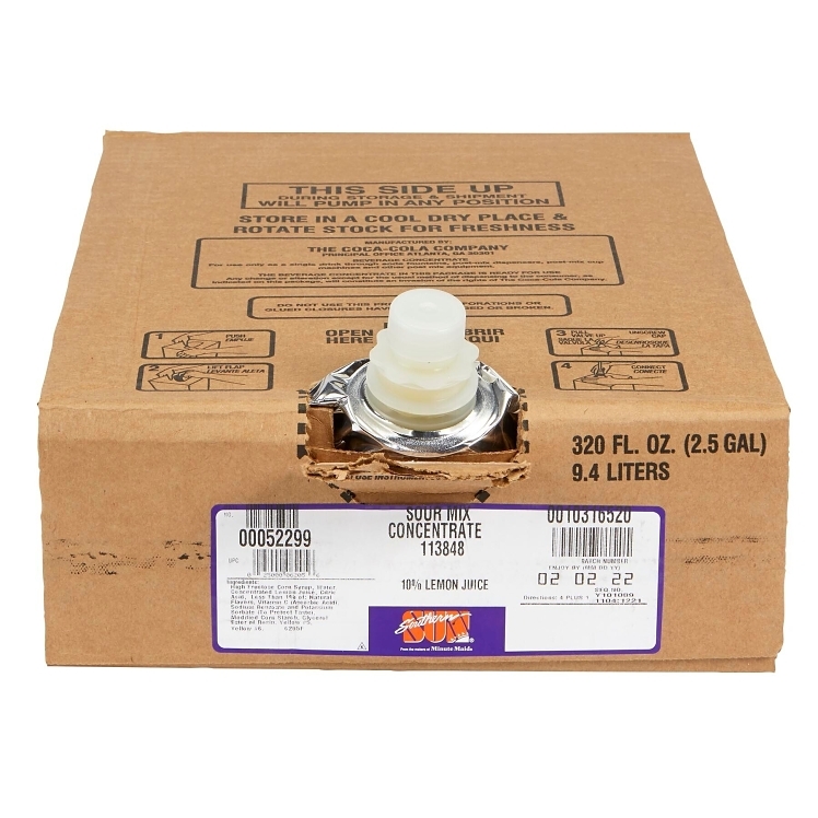 SOUTHERN SUN BAR MIX SWEET & SOUR CONCENTRATE 4:1 BAG-IN-BOX