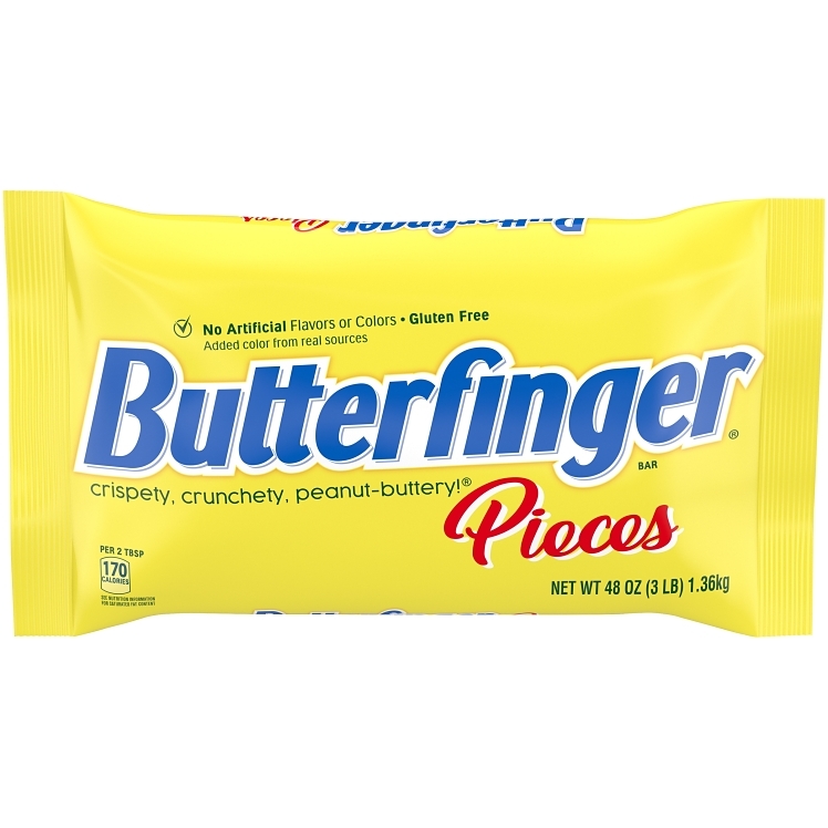 BUTTERFINGER NESTLE CANDY PIECES