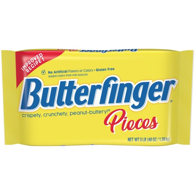 BUTTERFINGER NESTLE CANDY PIECES