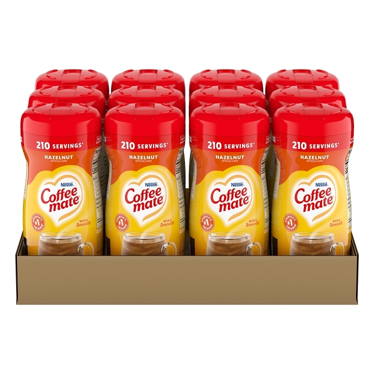 COFFEE-MATE NON-DAIRY HAZELNUT POWDER CREAMER  SHELF STABLE