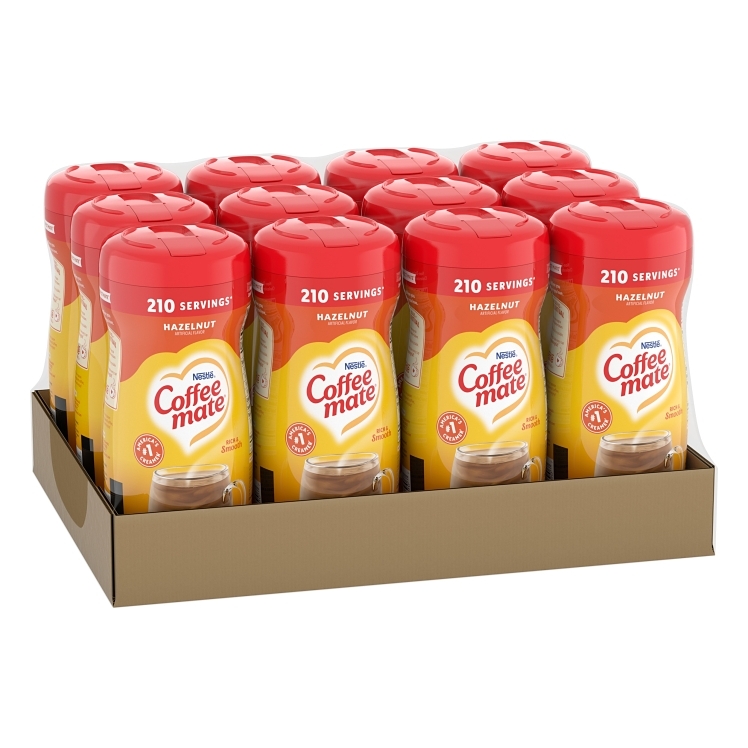 COFFEE-MATE NON-DAIRY HAZELNUT POWDER CREAMER  SHELF STABLE