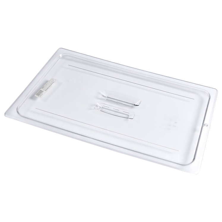CAMBRO FOOD PAN LID WITH HANDLE CLEAR FULL SIZE