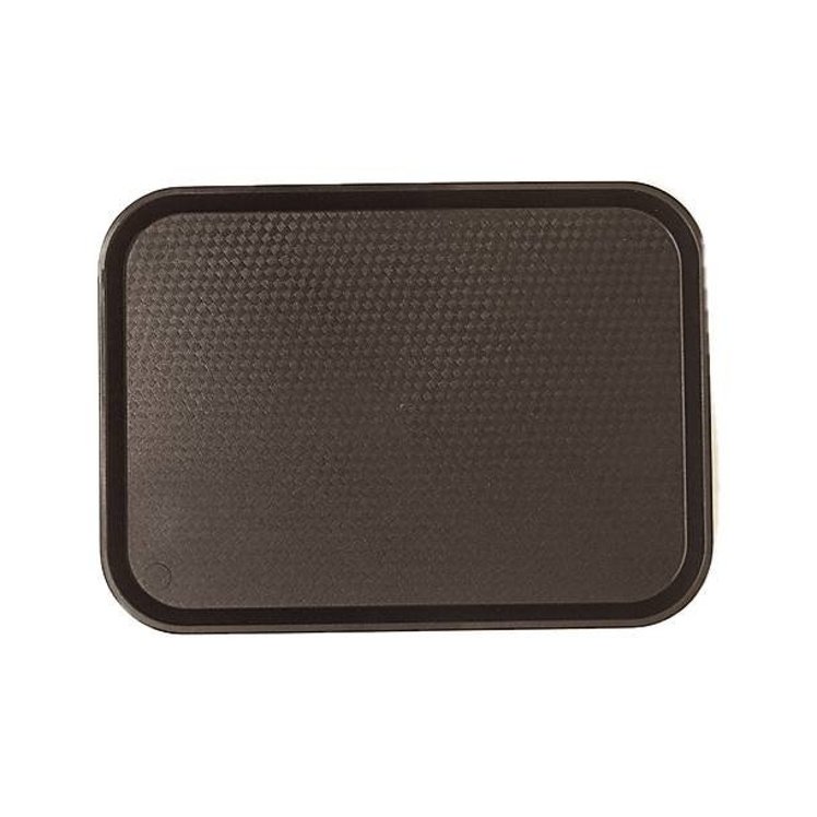 CAMBRO FAST FOOD TRAY BLACK 14 INCH X 18 INCH