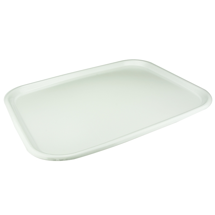 MONOGRAM TRAY, FOAM SERVING 14 X 18 1 COMPARTMENT WHITE