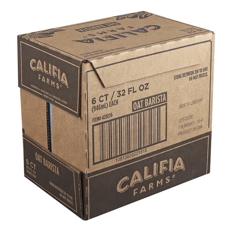 CALIFIA FARMS BARISTA OAT BLEND