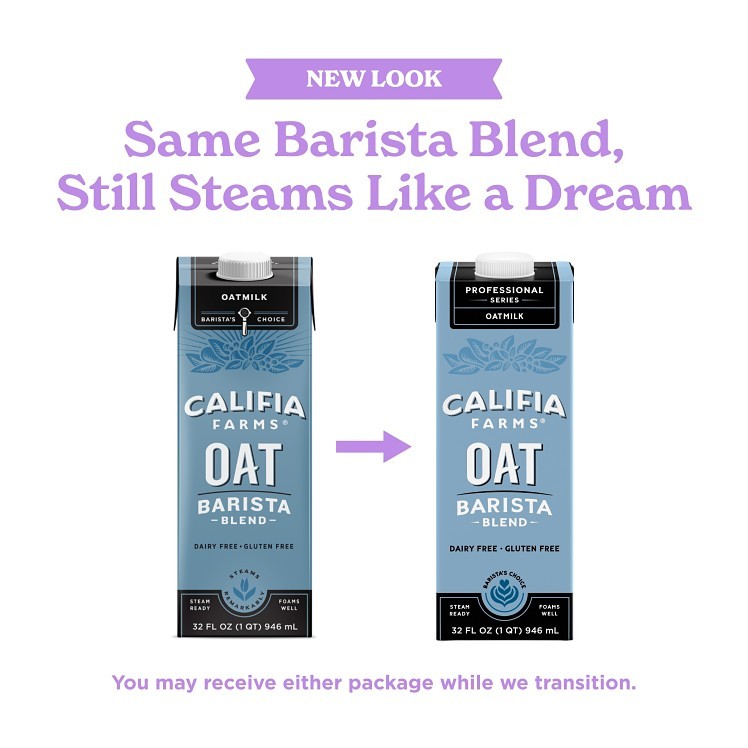 CALIFIA FARMS BARISTA OAT BLEND