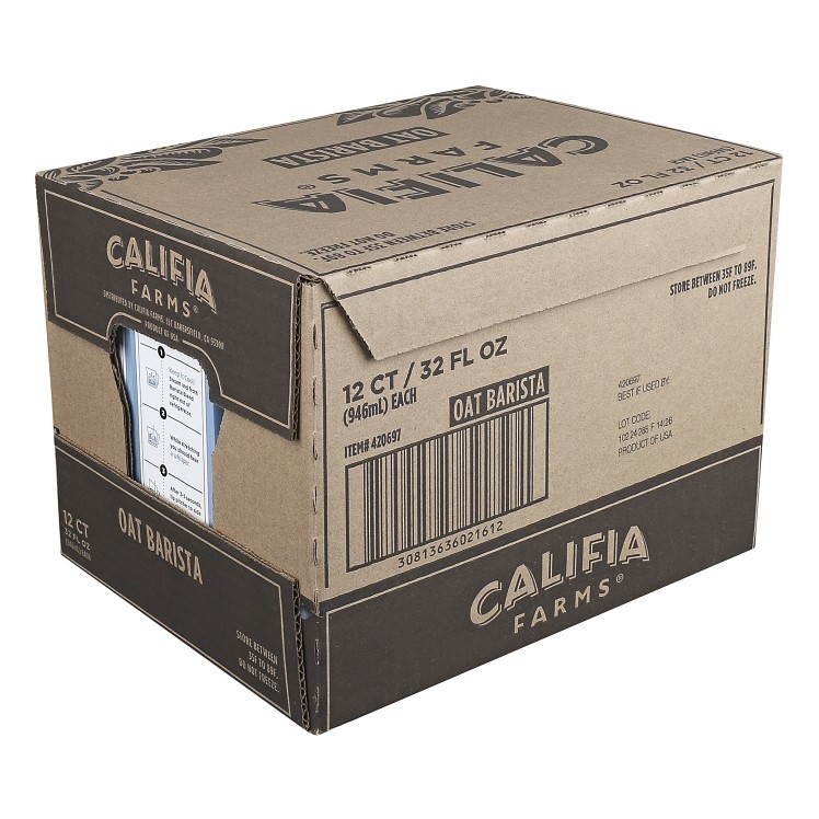 CALIFIA FARMS BARISTA OAT BLEND