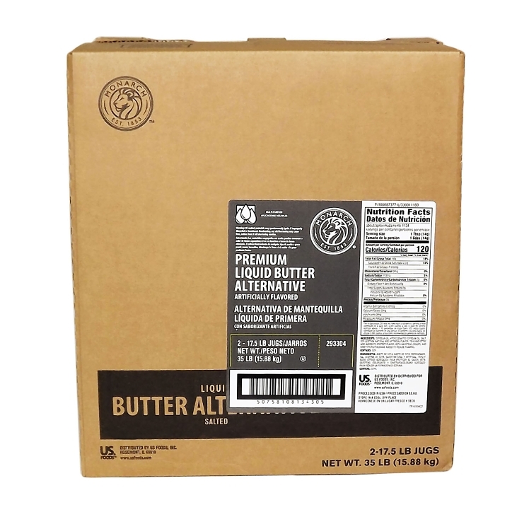MONARCH OIL BUTTER ALTERNATIVE SOYBEAN SALTED