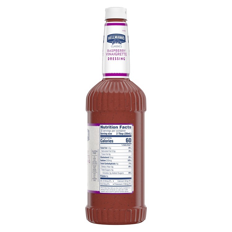 HELLMANN'S RASPBERRY VINAIGRETTE DRESSING