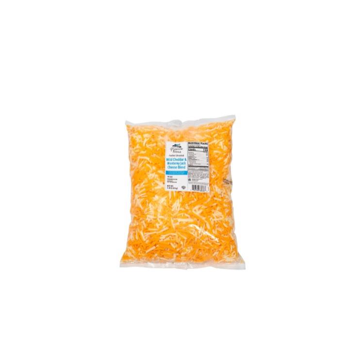 GLENVIEW FARMS CHEDDAR JACK CHEESE FEATHER SHREDDED