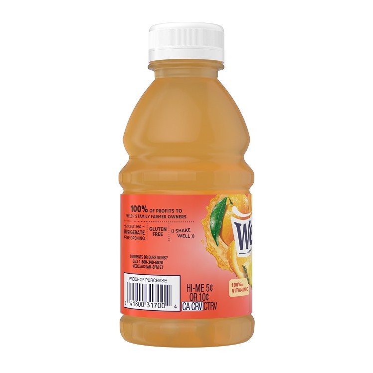 WELCH'S ORANGE/PINEAPPLE JUICE