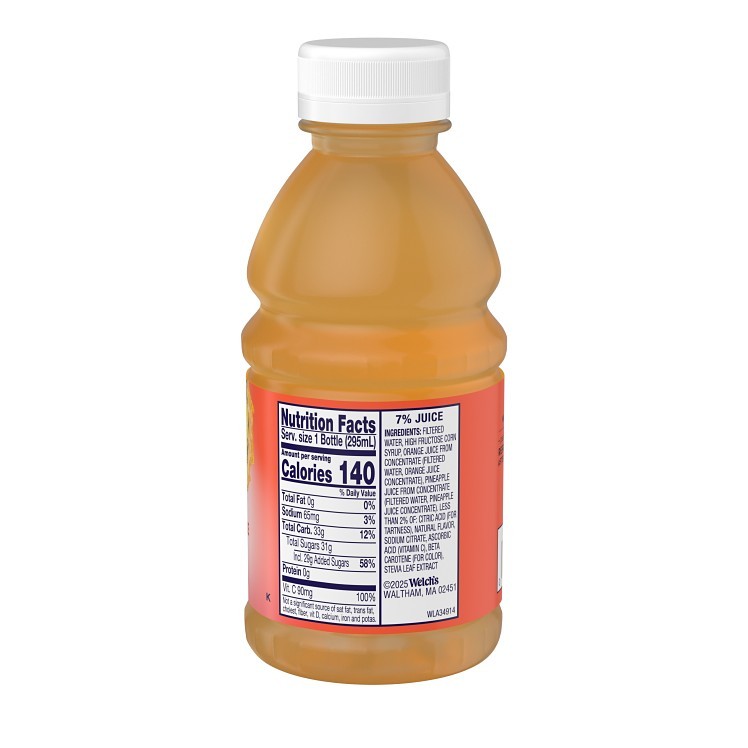 WELCH'S ORANGE/PINEAPPLE JUICE