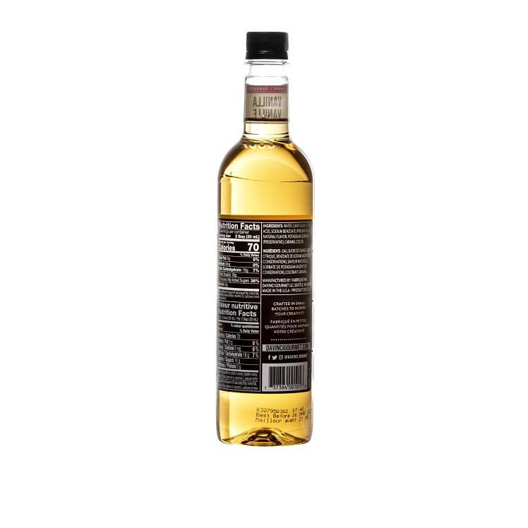 DA VINCI VANILLA SYRUP