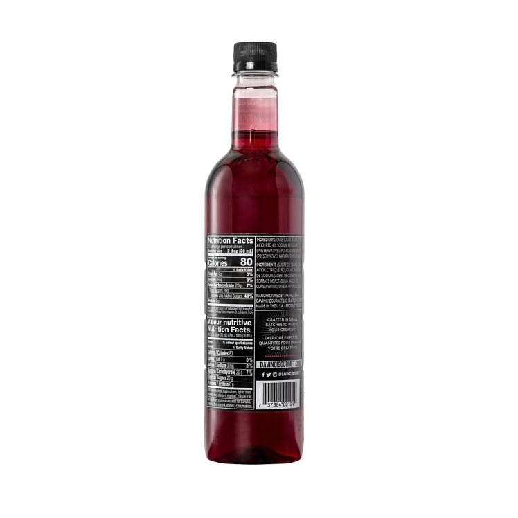 DA VINCI RASPBERRY SYRUP