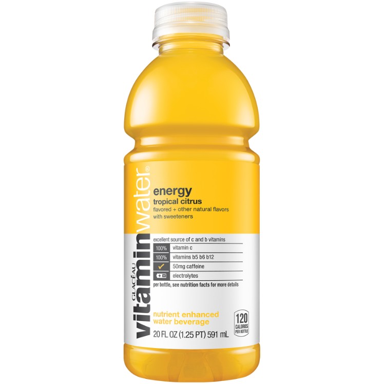 GLACEAU VITAMIN WATER TROPICAL CITRUS