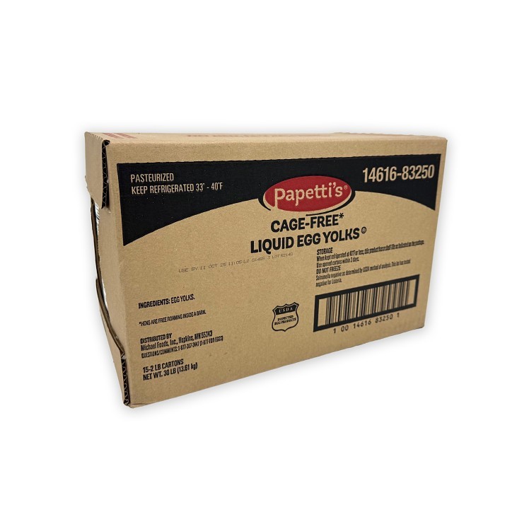 PAPPETI'S CAGE FREE LIQUID EGG YOLK