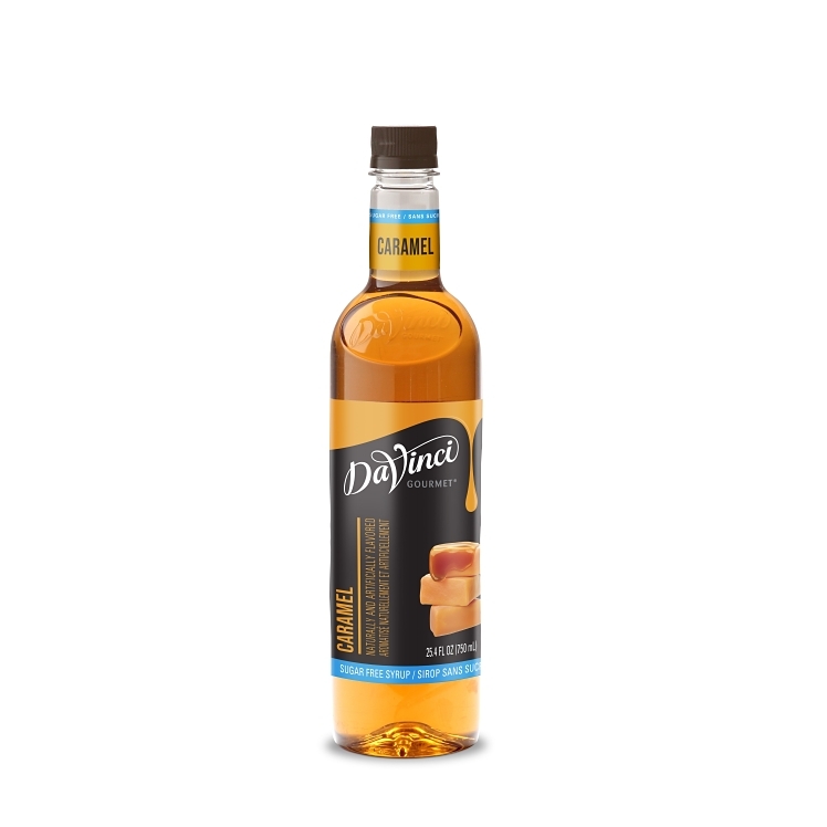 DA VINCI SUGAR FREE CARAMEL SYRUP