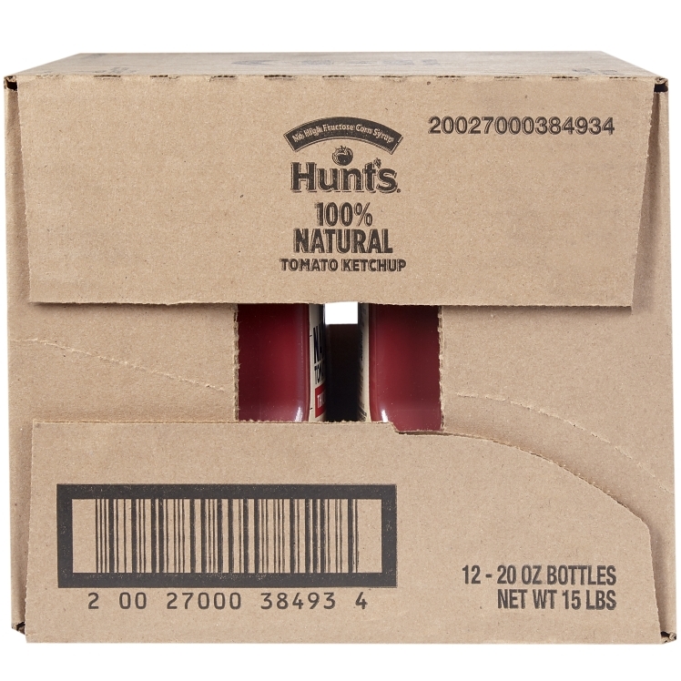 HUNTS 100% NATURAL BEST EVER KETCHUP
