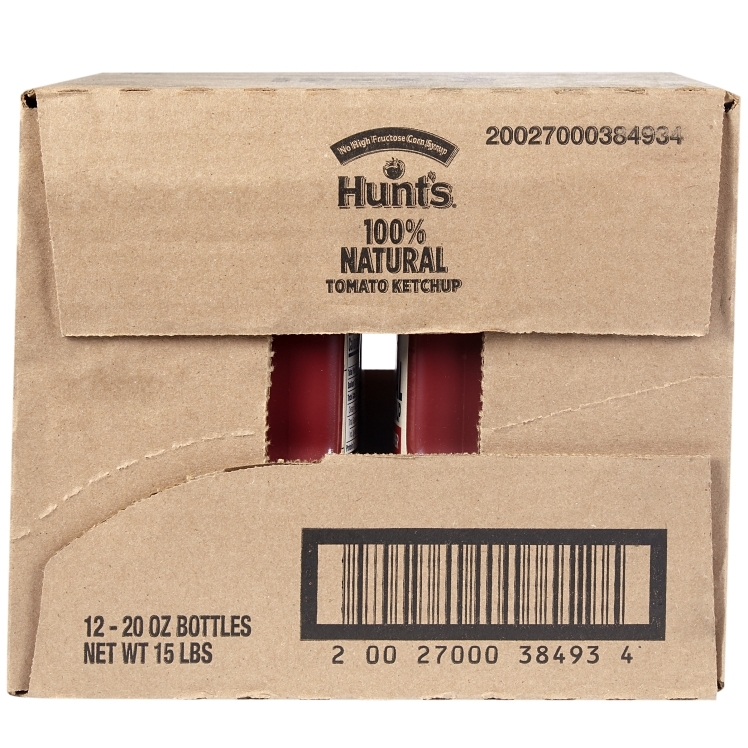 HUNTS 100% NATURAL BEST EVER KETCHUP