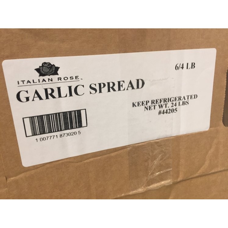 ITALIAN ROSE GARLIC PRODUCTS SPREAD GARLIC TUB