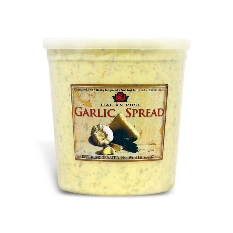 ITALIAN ROSE GARLIC PRODUCTS SPREAD GARLIC TUB