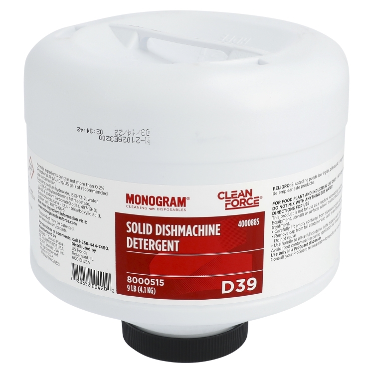 MONOGRAM / CLEAN FORCE SOLID DISHWASHER DETERGENT