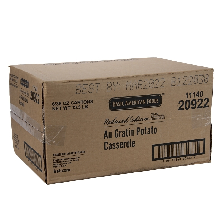 BASIC AMERICAN FOODS INSTANT AU GRATIN POTATO