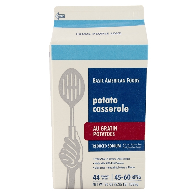 BASIC AMERICAN FOODS INSTANT AU GRATIN POTATO