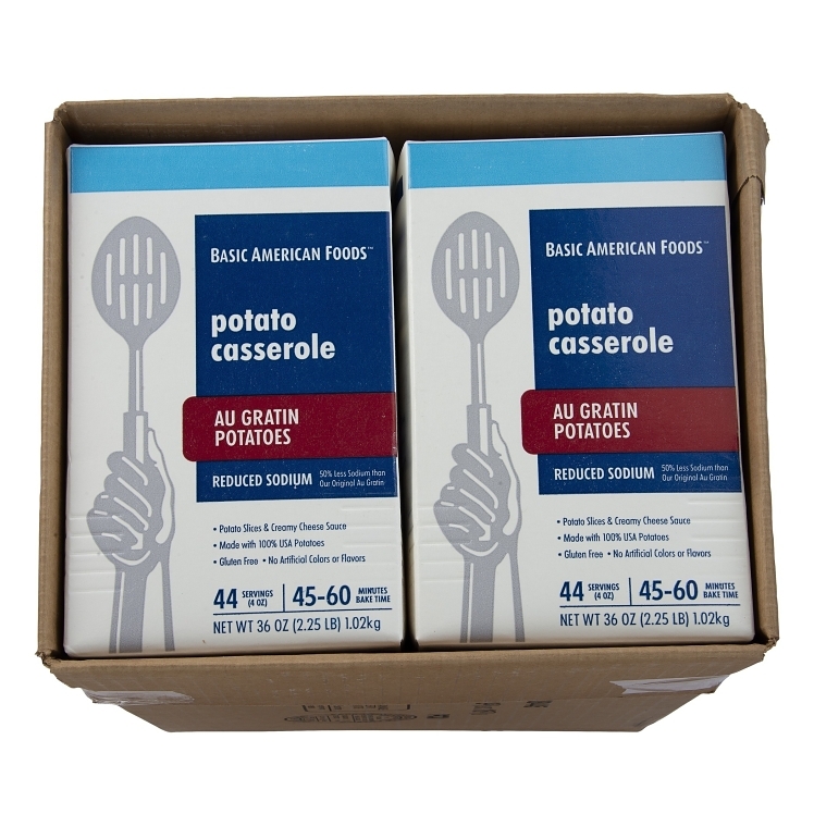 BASIC AMERICAN FOODS INSTANT AU GRATIN POTATO