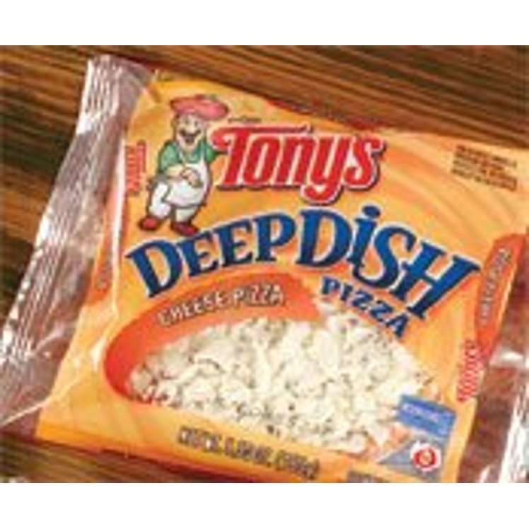 TONYS PIZZA CHEESE ROUND 5 INCH INDIVIDUALLY WRAPPED FROZEN - US Foods ...