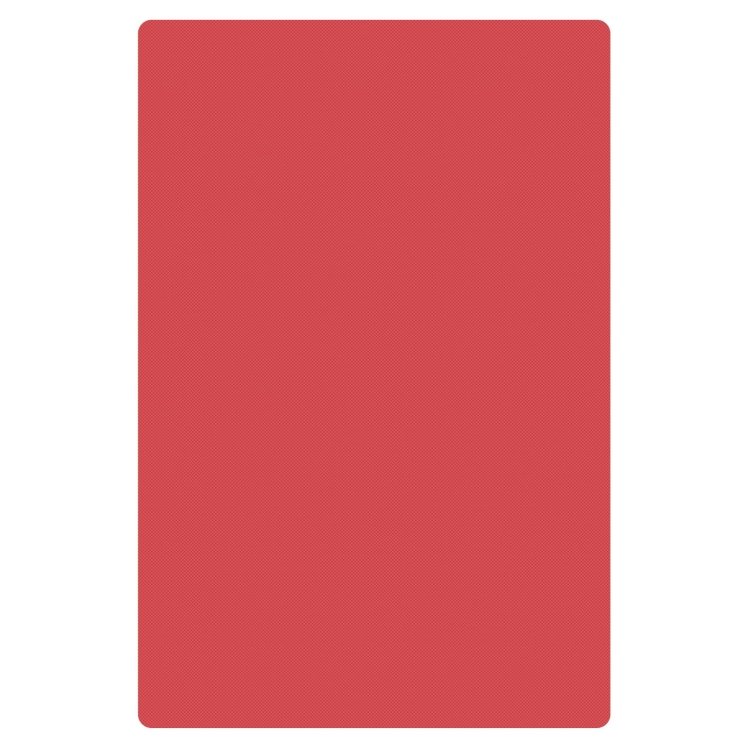 WINCO CUTTING BOARD RED 12 X 18 INCH NSF CERT