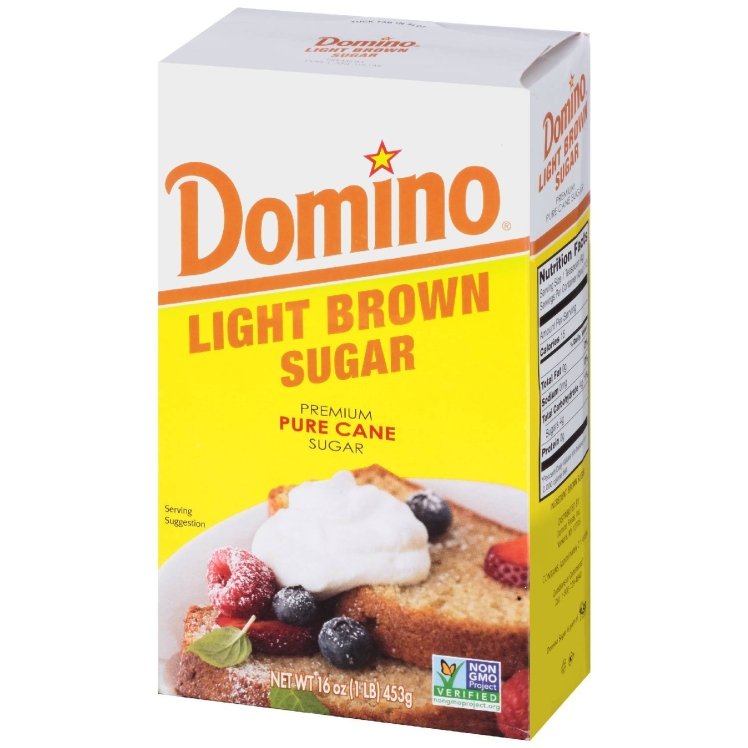 DOMINO LIGHT BROWN GRANULATED SUGAR CANE