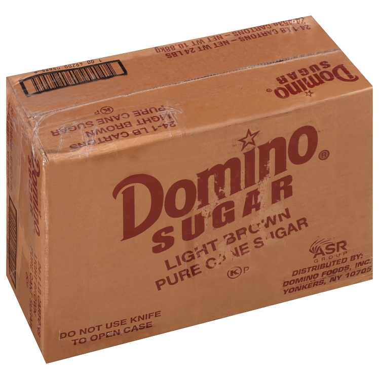 DOMINO LIGHT BROWN GRANULATED SUGAR CANE