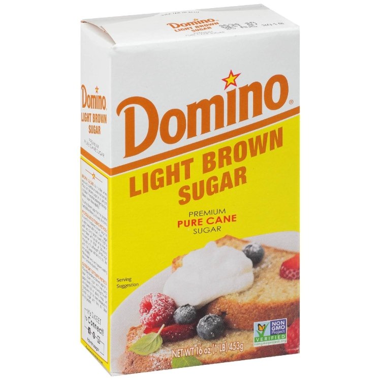DOMINO LIGHT BROWN GRANULATED SUGAR CANE