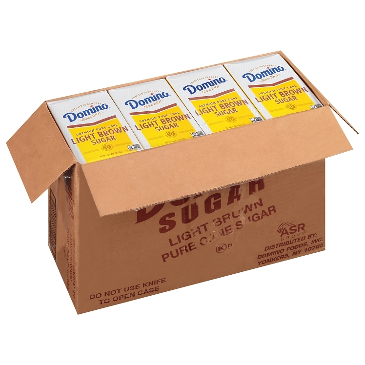 DOMINO LIGHT BROWN GRANULATED SUGAR CANE