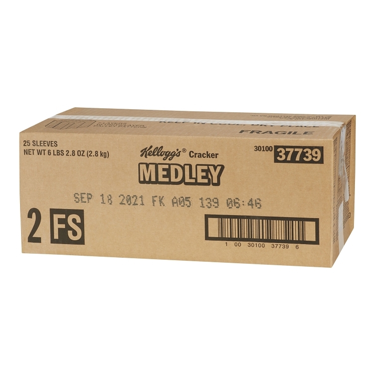 KEEBLER ASSORTED MEDLEY SLEEVED CRACKERS