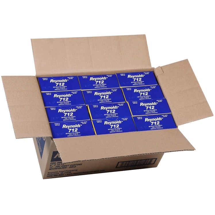 REYNOLDS GOLD 9 INCH X 10.75 INCH FOIL SHEETS