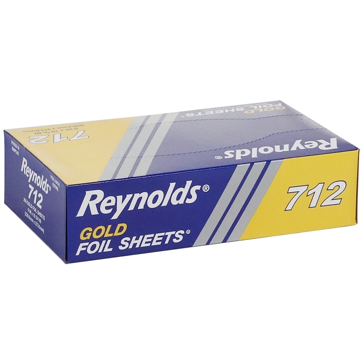 REYNOLDS GOLD 9 INCH X 10.75 INCH FOIL SHEETS