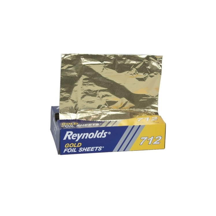 REYNOLDS GOLD 9 INCH X 10.75 INCH FOIL SHEETS