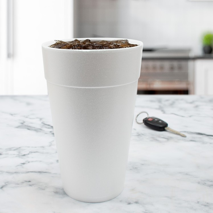 DART 32 OZ WHITE FOAM CUP