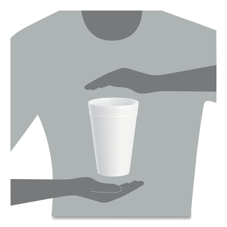 DART 32 OZ WHITE FOAM CUP