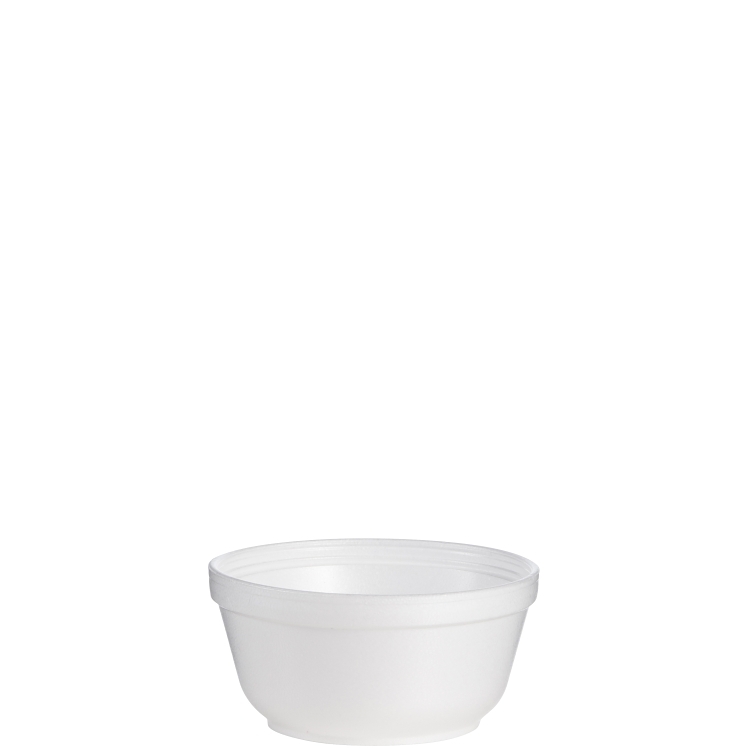DART WHITE 12 OZ FOAM BOWL