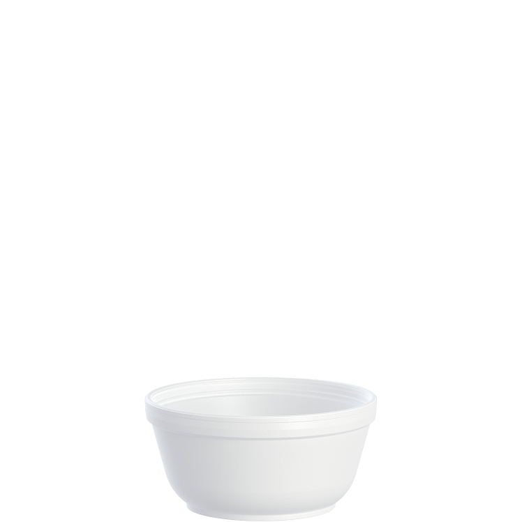 DART WHITE 12 OZ FOAM BOWL