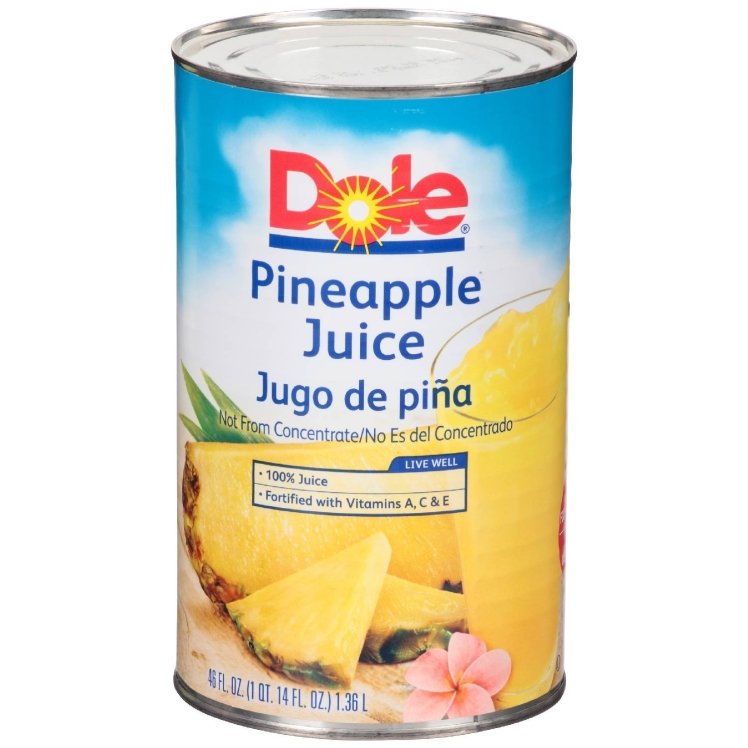 DOLE PACKAGED PINEAPPLE JUICE