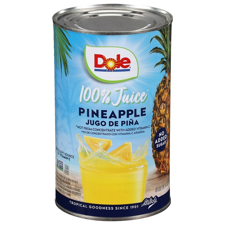 DOLE PACKAGED PINEAPPLE JUICE