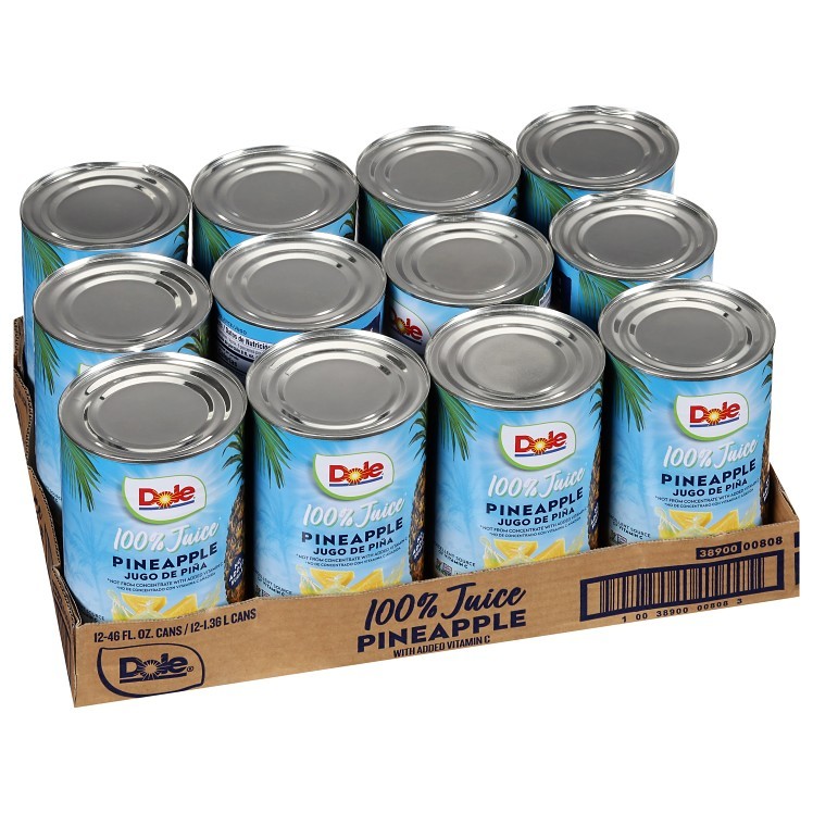 DOLE PACKAGED PINEAPPLE JUICE